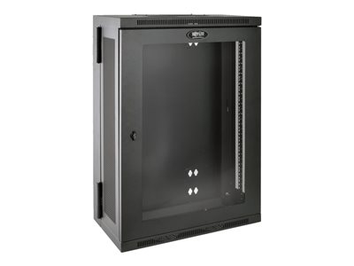 Tripp Lite 18U Wall Mount Rack Enclosure Hinged 13" Depth w Acrylic Window
