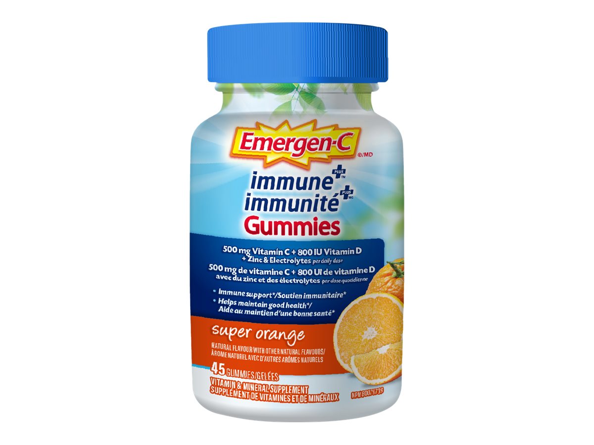 Emergen-C Immune Plus Gummies - 45s