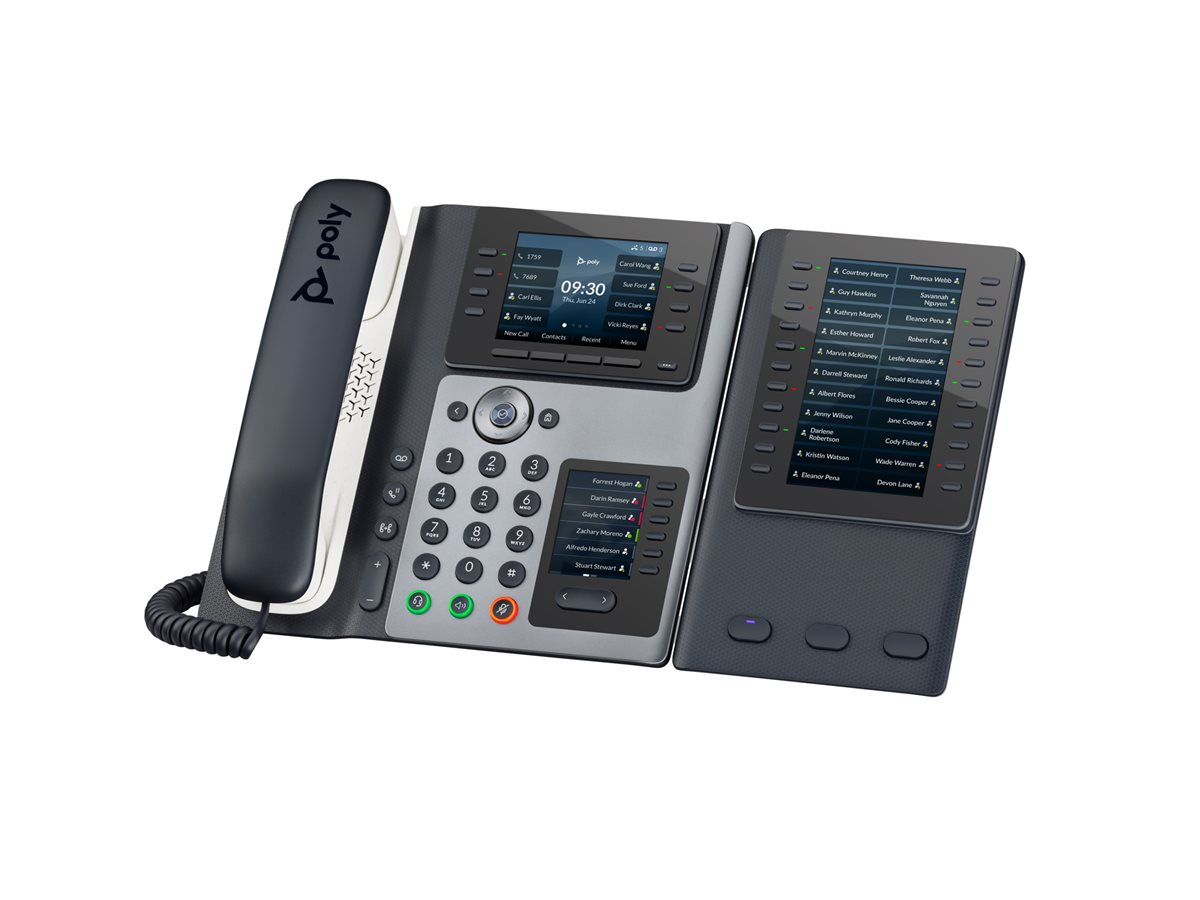 Poly Edge E400 IP Phone and PoE-enabled – foto 2