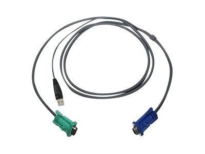 IOGEAR G2L5202UTAA - Keyboard / video / mouse (KVM) cable