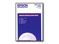 Epson - Semi-glossy - Letter A Size (8.5 in x 11 in) - 251 g/m² - 20 sheet(s) photo paper - for Expression ET-3600; Expression Premium XP-830; WorkForce ET-16500, WF-2930