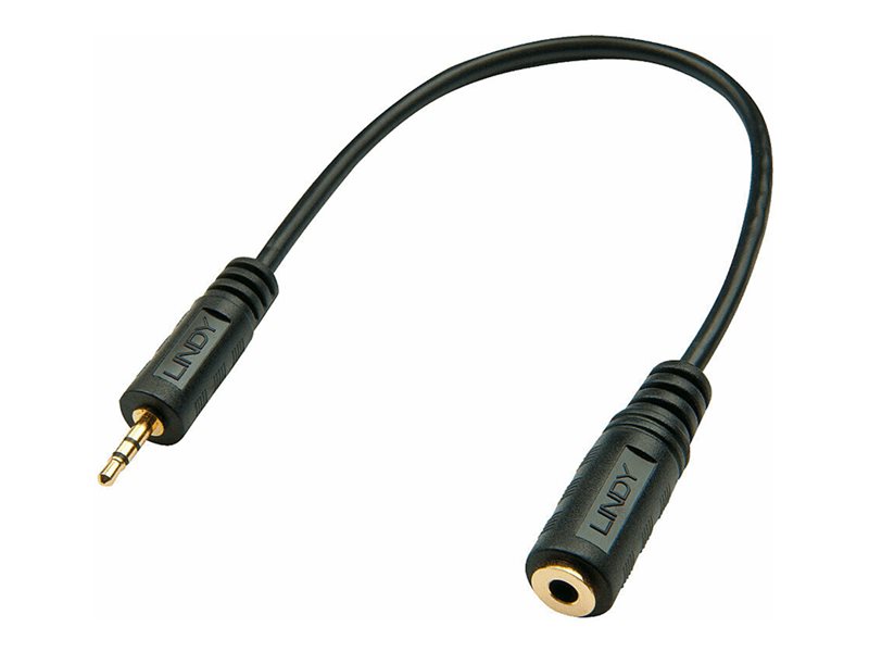 Adaptateur Audio 2.5mm m le vers 3.5mm femelle