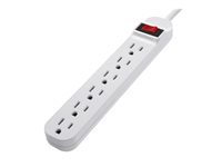 Belkin PowerStrip - Coupe-circuit - connecteurs de sortie : 6 - 1.52 m cordon