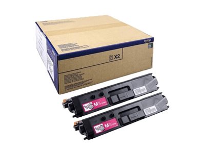 TN329M - 2-pack - magenta - original - toner cartr