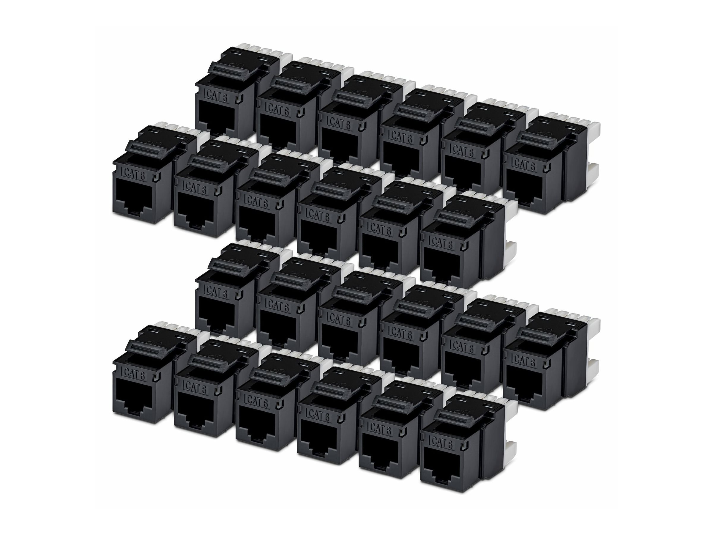 Startech keystone jack 180° 110 punch down TAA Component Multi-angle 71590