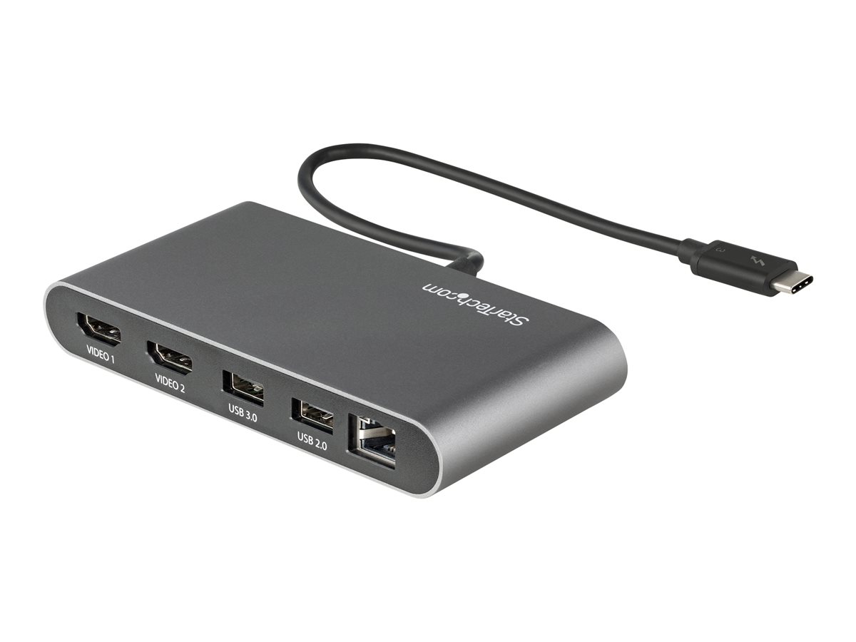 STARTECH Thunderbolt 3 mini dock x2 HDMI monitors – foto 5