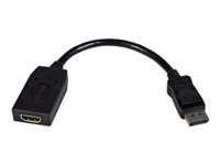 StarTech.com Adaptateur vidéo DisplayPort vers HDMI - Convertisseur DP vers HDMI - M/F - 1920x1200 - Noir