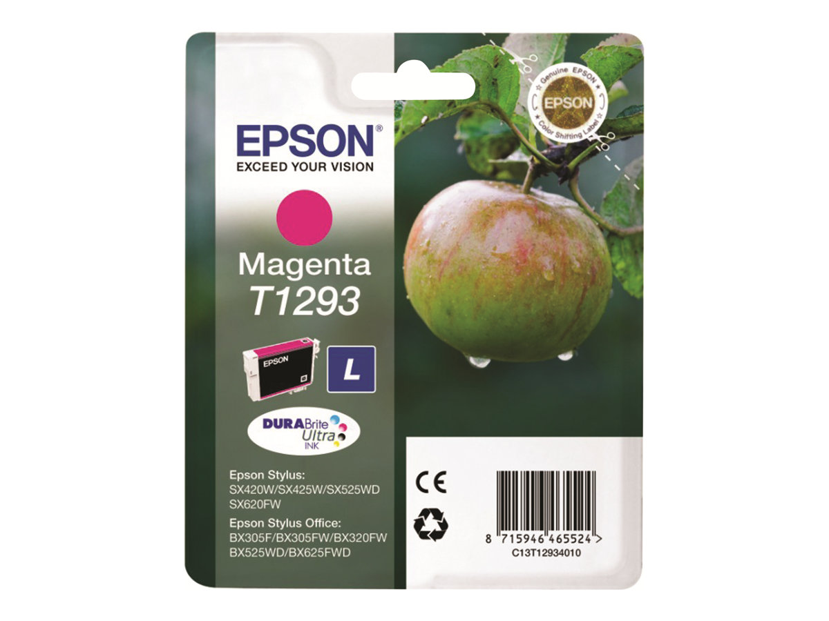 Epson T1293 - velikost L - purpurová - originální - inkoustová cartridge – foto 2