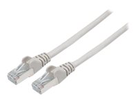 Intellinet Network Patch Cable, Cat6, 20m, Grey, Copper, S/FTP, LSOH / LSZH, PVC, RJ45, Gold Plated Contacts, Snagless, Booted, Polybag CAT 6 SFTP, PiMF 20m Patchkabel Grå