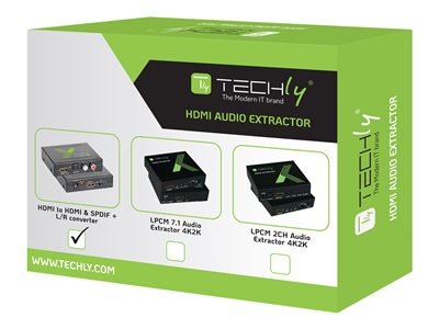 8054529025732 - HDMI Audio-Extractor auf Toslink und RCA --