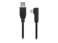 MicroConnect USB 3.2 Gen 1 USB Type-C kabel 1.5m Sort