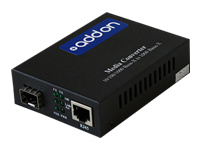 AddOn 1Gbs 1 RJ-45 to 1 SFP Media Converter