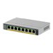 Easy Smart GS108EP - Switch - L3 - smart - 8 x 10/