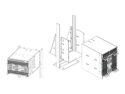 Lenovo mid-mount - Rack mounting kit