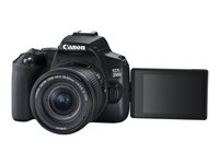 Canon EOS 250D 24.1Megapixel Sort Sort Digitalkamera