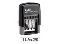 Trodat Printy 4820 Stempel 27 mm bredde Sort
