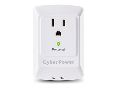 CSP100TW PRO SURGE PROTECTOR1 OUTLET 900J EMI/RFI RJ11 $25K