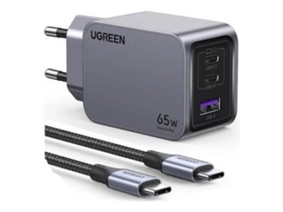 6941876228713 - 25871 Ladegeräte -Universal- Nexode Pro 65W GaN Charger with USB-C Cable 25871 6941876228713