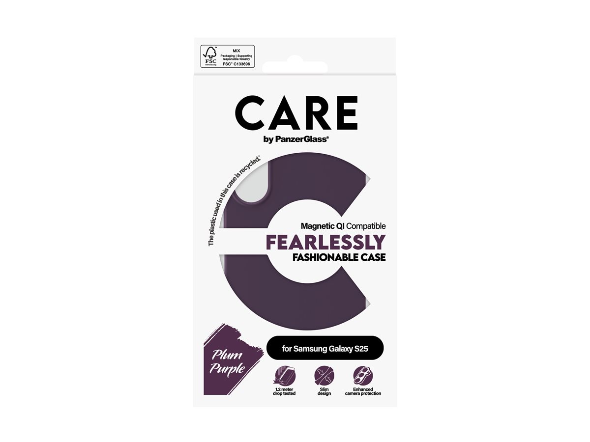 PanzerGlass CARE Samsung Galaxy S25 Purple QI – foto 5
