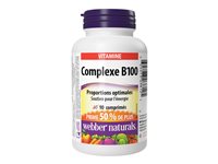 Webber Naturals B100 Complex Tablets - 60+30s