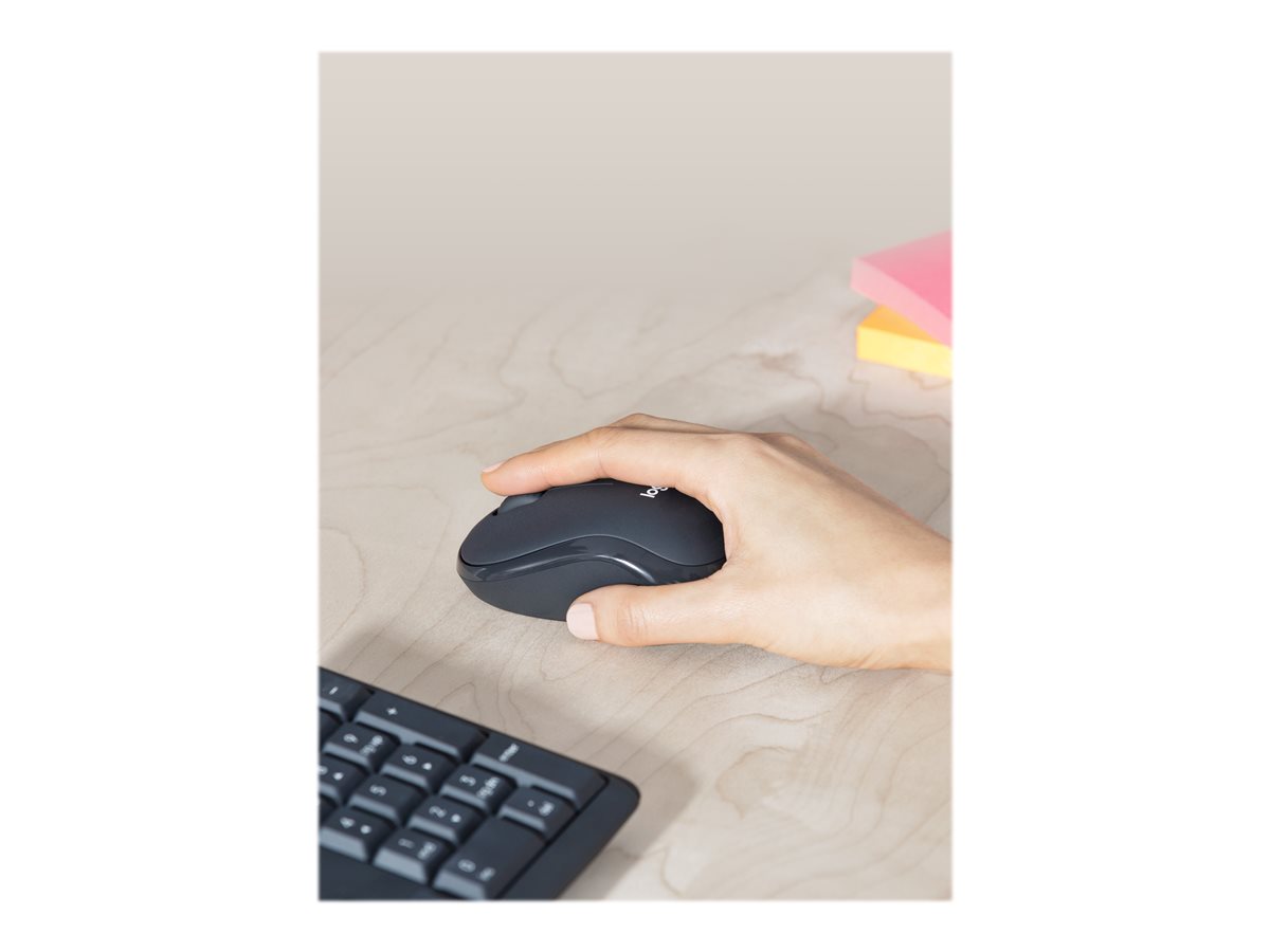 Logitech MK295 Silent - klávesnice a sada myši - maďarská - grafit Vstupní zařízení – foto 7