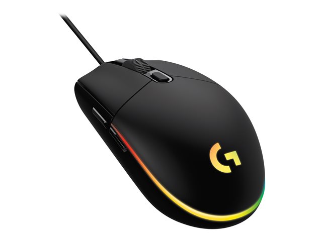 Logitech Gaming Mouse G203 Lightsync Mouse Usb Black