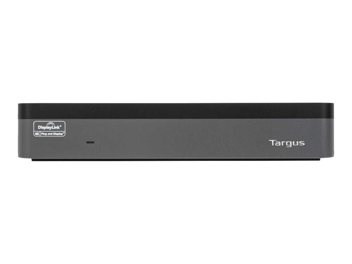Targus USB-C Universal Quad 4K (QV4K) Docking Station with 100W Power Delivery docking station Product shot Top 78900