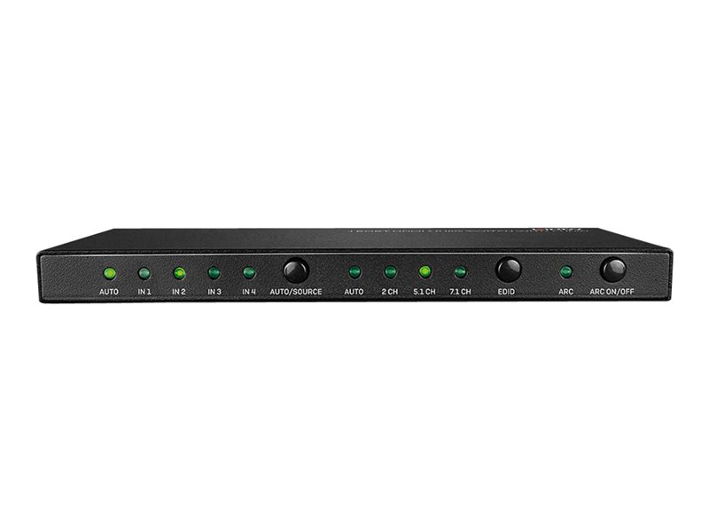 Switch HDMI 18G 4 Ports avec Audio