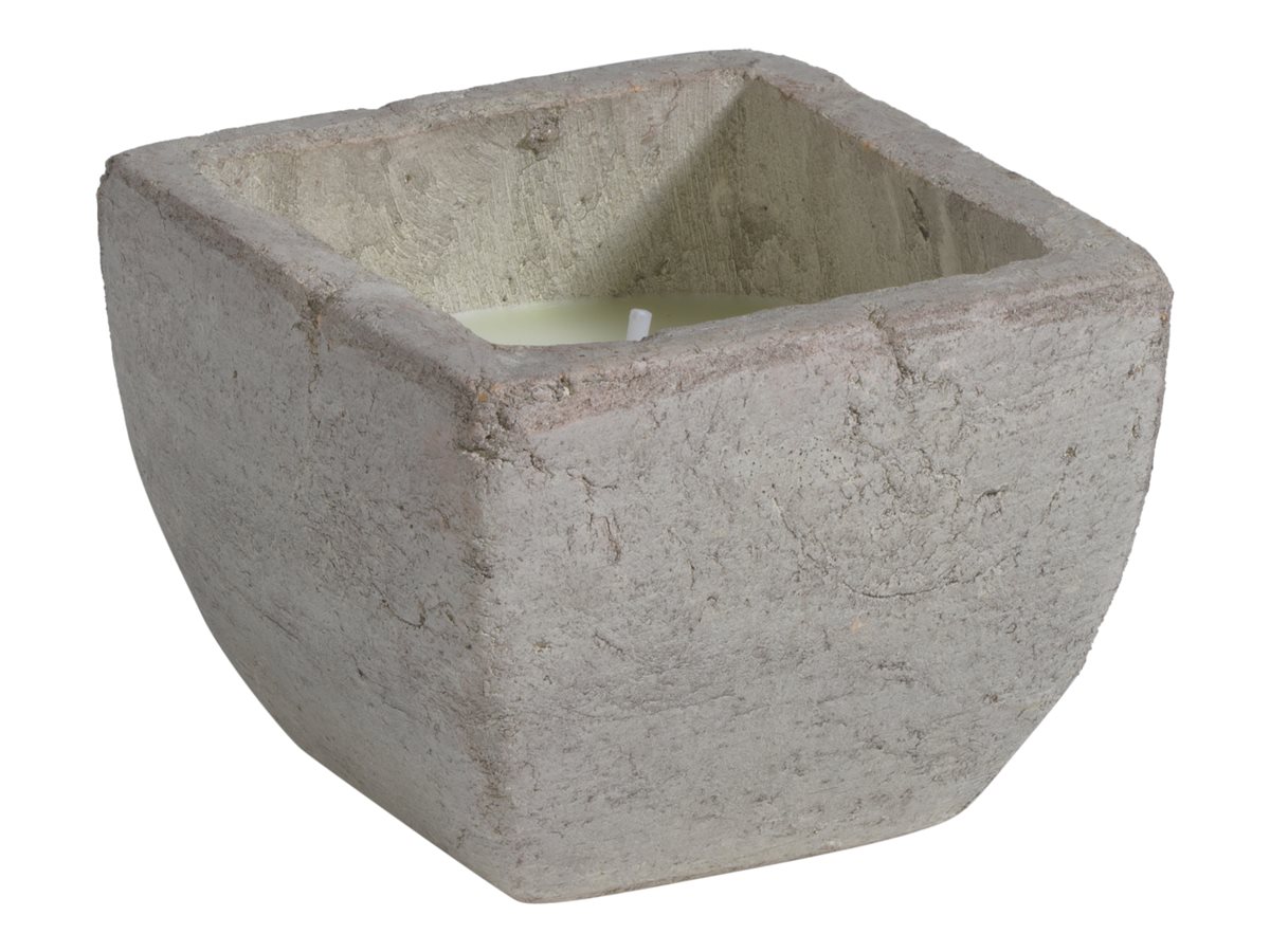 Patio Essentials Candle Glass - Citronella - Stone