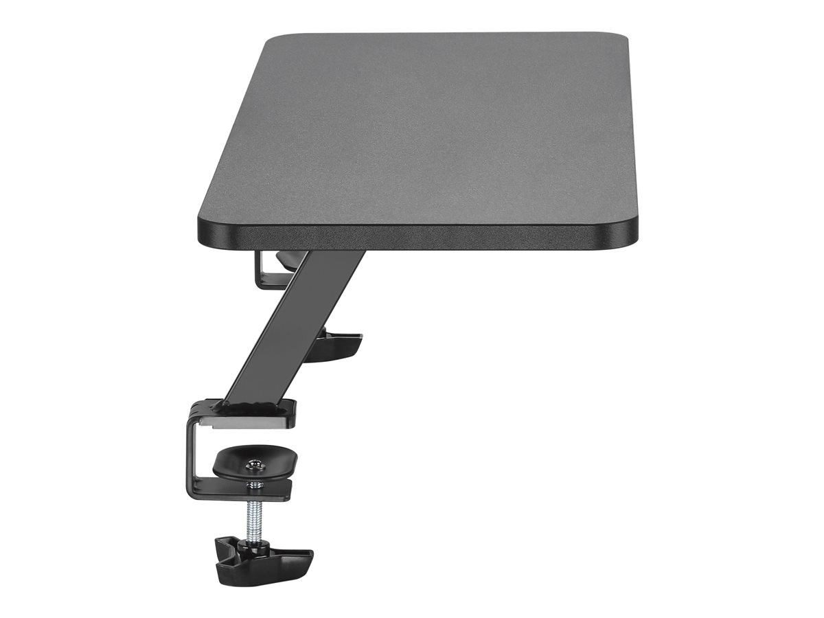 StarTech.com Monitor Riser Stand - Clamp-on Monitor Shelf for Desk - Extra Wide 25.6" (65 cm) For up to 34" Monitors - Black (MNRISERCLMP) montážní sada - pro obrazovka - černá – foto 4