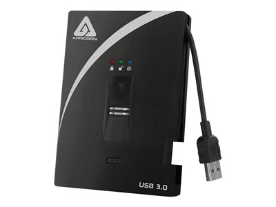 Apricorn Aegis Bio A25-3BIO256-500 Hard drive 500 GB external (portable) USB 3.0 