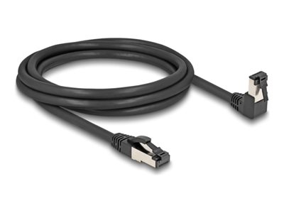 DELOCK RJ45 Netzwerkkabel Cat.8.1S/FTP 90° unten Delock 80446 (BILD1)