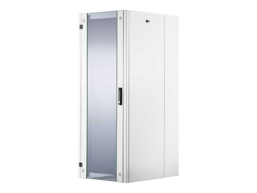 DIGITUS Network Cabinet Hyper 19inch 32U rack 600x800 600kg assembled front glass door grey