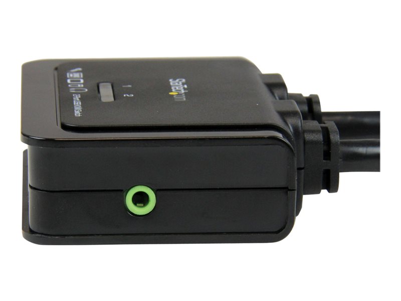 StarTech.com Switch Commutateur KVM 2 Ports USB, HDMI avec Audio