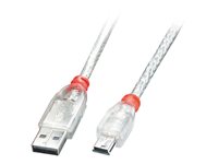 LINDY USB 2.0 Kabel A/Mini-B, 2m