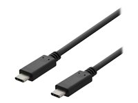 DELTACO USB 2.0 USB Type-C kabel 3m Sort