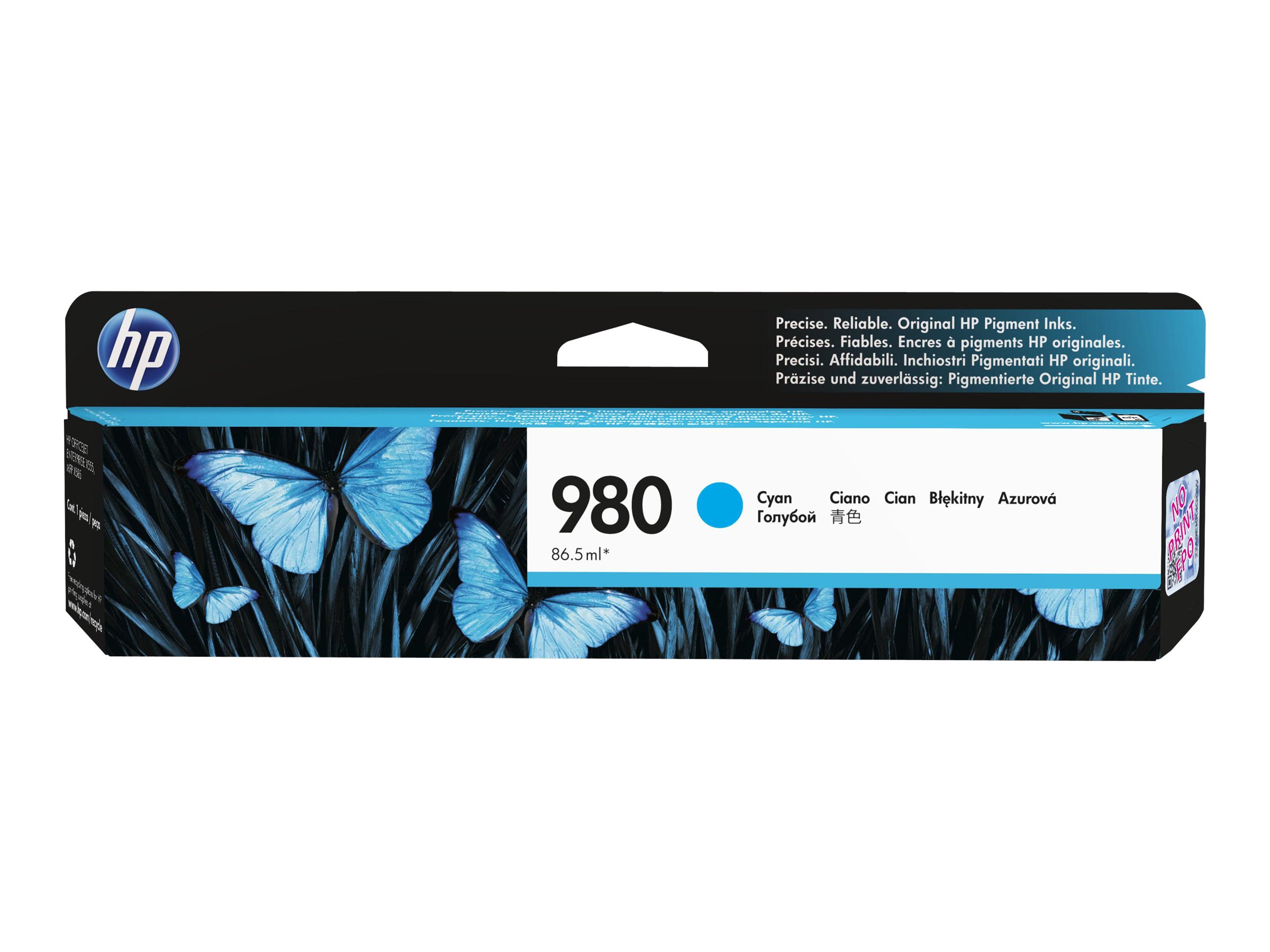 Hp 980 Cyan Original Ink Cartridge Hp 980 Cyan Original Ink Cartridge