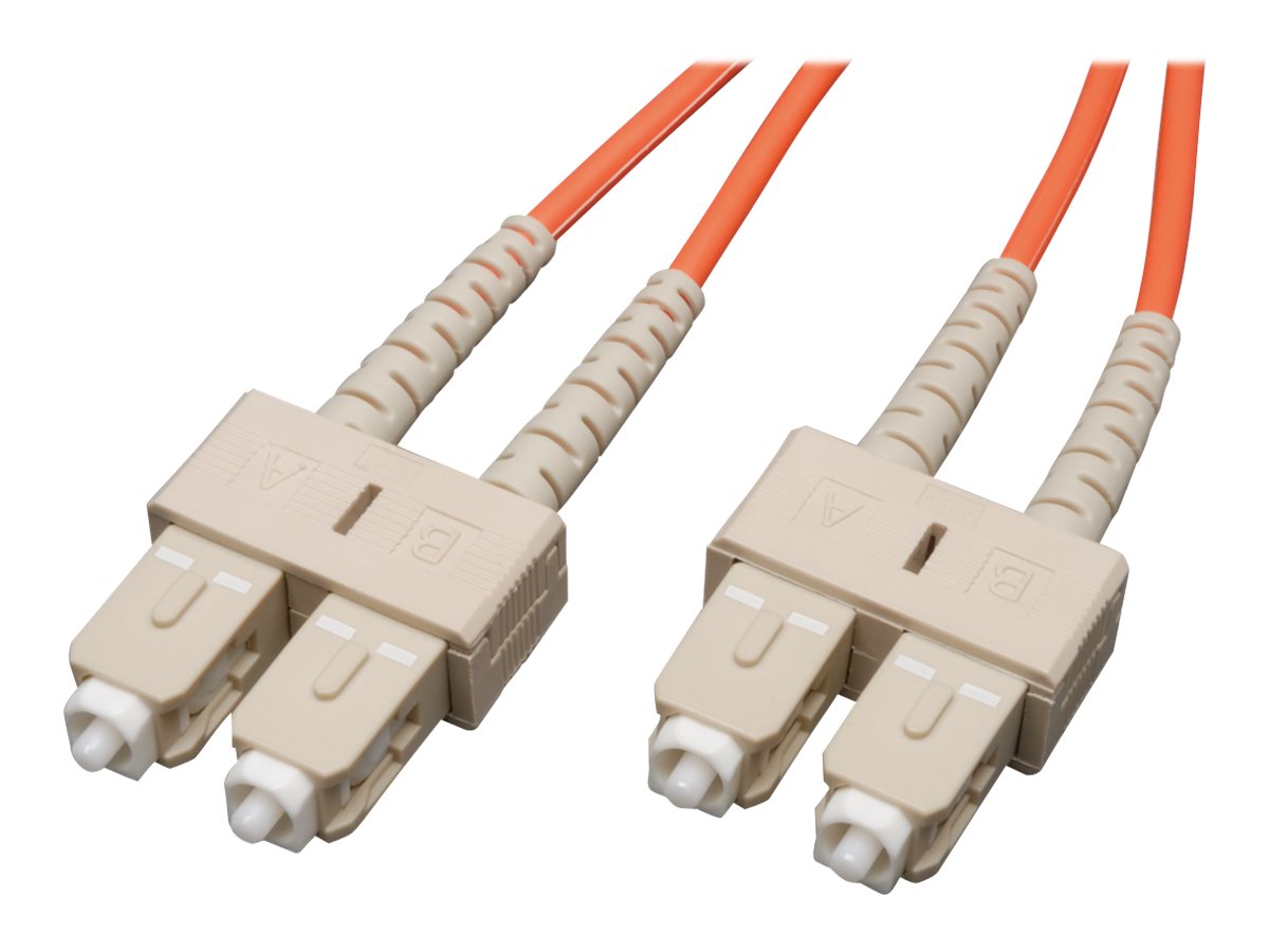 Tripp Lite 2M Duplex Multimode 50/125 Fiber Optic Patch Cable SC/SC 6' 6ft 2 Meter