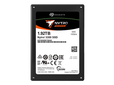 Seagate Nytro 3350 SSD Scaled Endurance 1.92 TB internal 2.5INCH SAS 12Gb/s