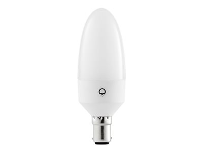 LIFX - LED-Lampe - Form: Kerze - B15 - 50 W - Lichtfarbe Multicolour/Weiß - weiß