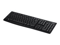 Logitech Wireless Keyboard K270 Tastatur Trådløs Schweizisk