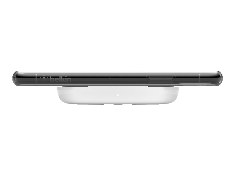 An image of Belkin BoostCharge wireless charging pad - + AC power adapter - 10 Watt