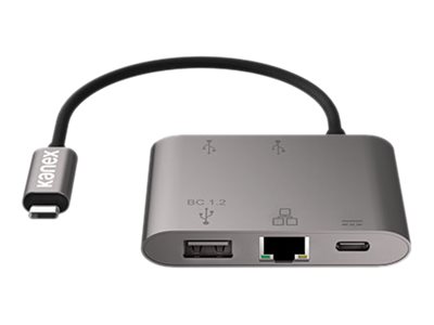 Kanex USB-C to Gigabit Ethernet Hub with Power Delivery