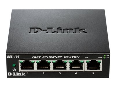 D-LINK DES-105/E, Netzwerk Switch Nicht verwaltet,  (BILD2)