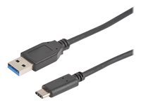 Prokord USB Type-C kabel 1m Sort 