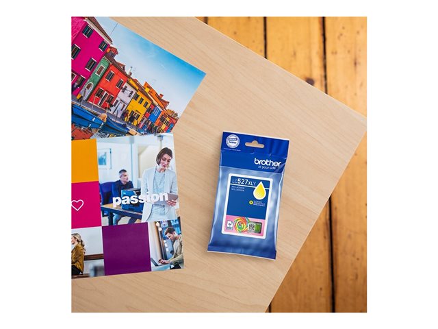 Brother LC527XLY -  rendement lev - jaune - original - cartouche d\'encre