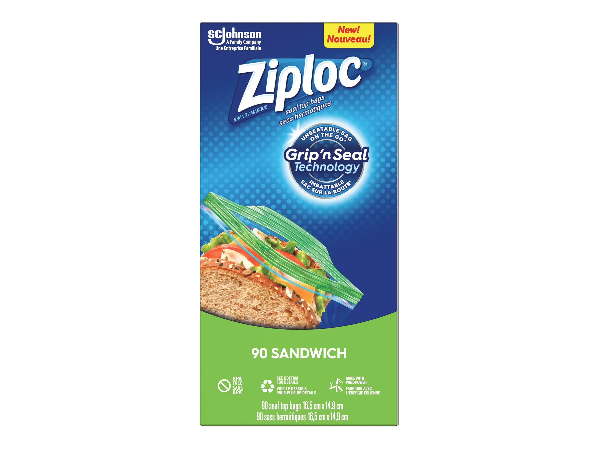 Ziploc Sandwich Bags - 90s