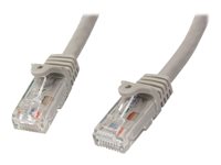 StarTech.com 7m CAT6 Ethernet Cable, 10 Gigabit Snagless RJ45 650MHz 100W PoE Patch Cord, CAT 6 10GbE UTP Network Cable w/Strain Relief, Grey, Fluke Tested/Wiring is UL Certified/TIA - Category 6 - 24AWG (N6PATC7MGR) CAT 6 Ikke afskærmet parsnoet (UTP) 7m