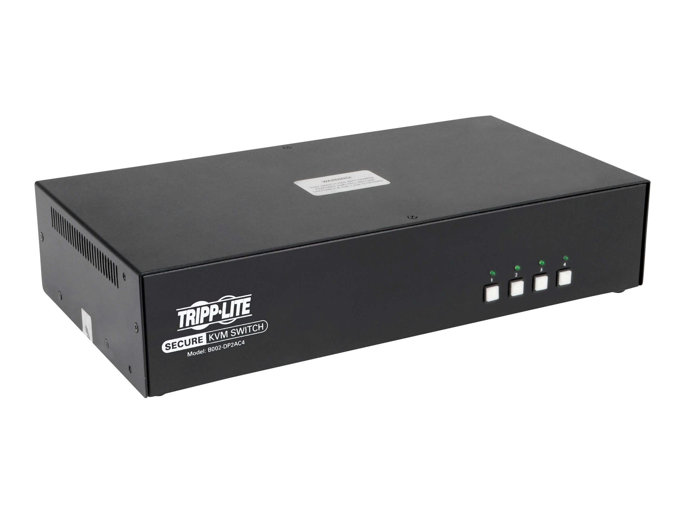 Tripp Lite Secure KVM Switch, Dual Monitor, DisplayPort to DisplayPort