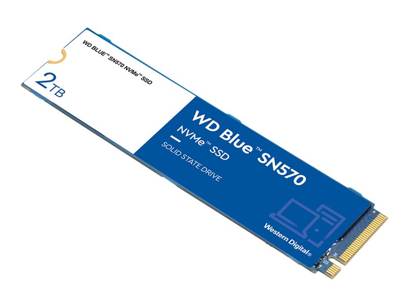 WD Blue SN570 NVMe SSD WDS200T3B0C - SSD - 2 To - PCIe 3.0 x4 (NVMe)